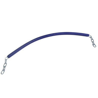 Rubber Coated Stable Stall Chain (Purple Plain End Horse Door Guard)