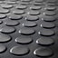 Rubber Flooring Matting - 1.5m x 3m x 3mm - Coin - Workshop Garage Shed Van Non-Slip