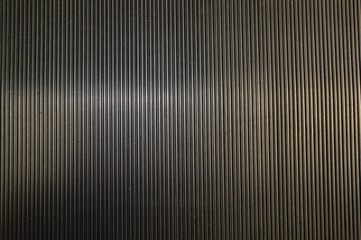 Rubber Flooring Matting - 1m x 2m x 3mm - Fine Ribbed - Workshop Garage Shed Van Non-Slip