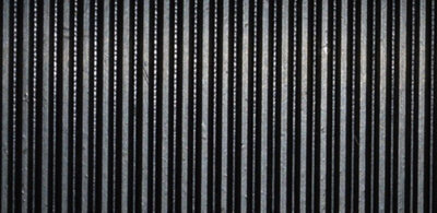 Rubber Flooring Matting - 1m x 2m x 3mm - Fine Ribbed - Workshop Garage Shed Van Non-Slip - 3
