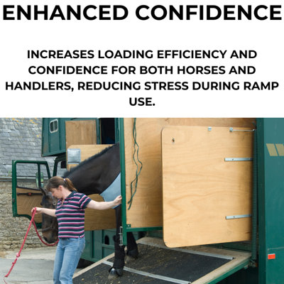 Rubber Horse Box Trailer Ramp Roll - 1.2m Wide x 6mm Thick - Heavy Duty ...