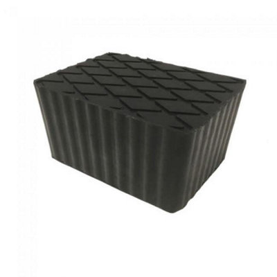 Rubber Pad Jacking Beam Block Scissor Lift Block 160 x 120 x 80 mm BTS0996
