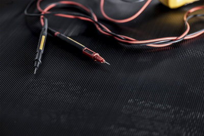 Rubber Rib Mat Electrical 11kv 450v 6mm x 120cm x 10m Roll | DIY at B&Q