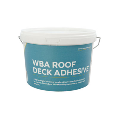 Rubber Roofing Water Based Deck Adhesive - ClassicBond - 2.5 Litre