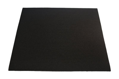 Rubber Washing Machine Mat - 600mm x 600mm x 10mm, Anti-Vibration, Non-Slip