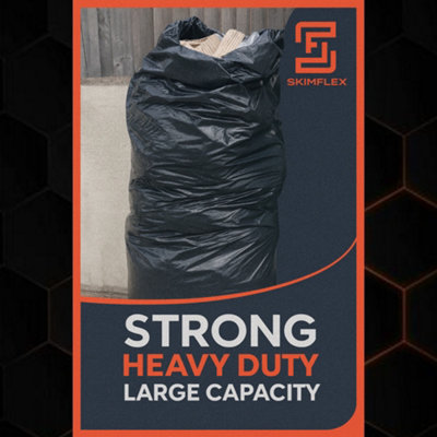Rubble Sacks Heavy Duty Large 240L Extra Strong Builders Bags 100kg ...