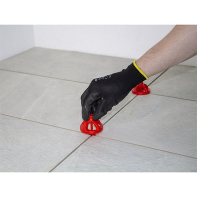 Rubi Tiling Tools Cyclone Level System Multi Colour (Flat Base 5mm (300))