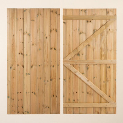 Ruby Ready T&G Garden Gate - 1.8m H x 0.9m W