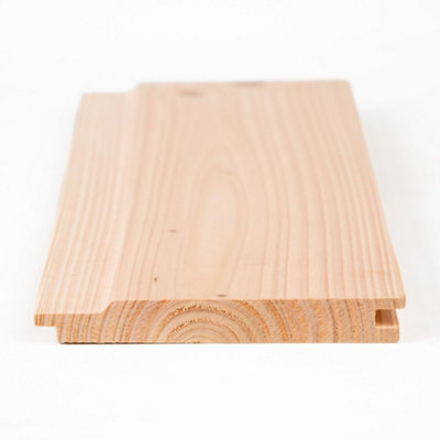 Ruby Shadow Gap - Larch Home-Grown - 145mm x 19mm - Vertical - 10 Pack - 1.8m