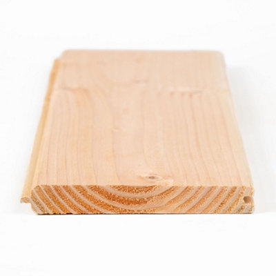 Ruby T&G - Larch Home-Grown - 95mm x 19mm - 40 Pack - 2.4m