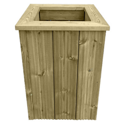 Ruby Tall Handmade Wooden Garden Planter Premium Timber Outdoor Plant ...