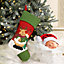 Rudy The Reindeer Childrens Xmas Tree Decoration Christmas Gift Bag Christmas Stocking