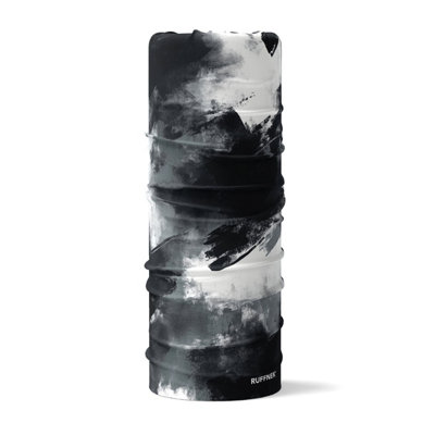 Ruffnek Black and White Ink Storm Snood Multifunctional Snood Neck ...