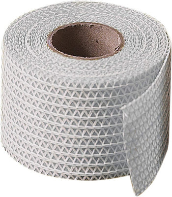 Rug and Mat Gripper Tape Roll - Anti Slip PVC Reusable Plastic Mesh for Use on Any Floor - Measures 3m Long x 5cm Wide
