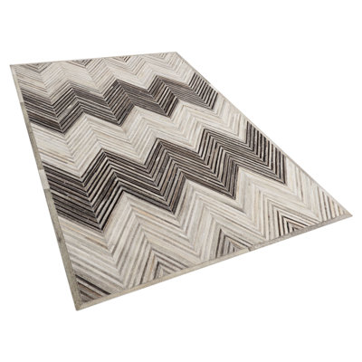 Rug AYTEPE Grey 140 x 200 cm Leather