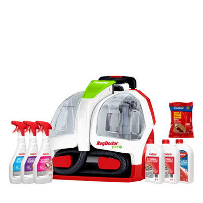Rug Doctor Pet Portable Spot Cleaner Spot & Stain Bundle DIY at B&Q