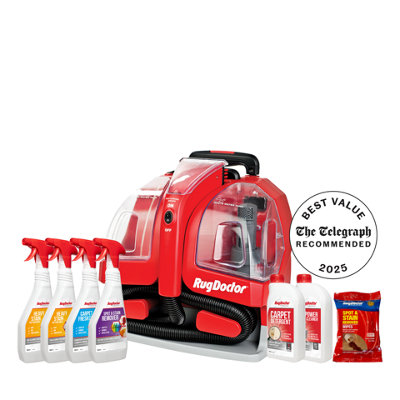 Rug Doctor Portable Spot Cleaner Heavy Stain Bundle