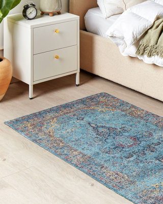 Rug KANSU Blue 160 x 230 cm Cotton