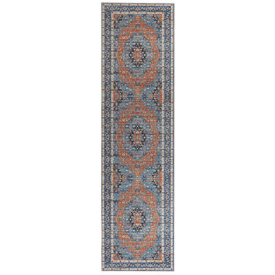 Rug MIDALAM Multicolour 80 x 300 cm