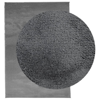 Rug OVIEDO Short Pile Anthracite 300x400 cm - 3