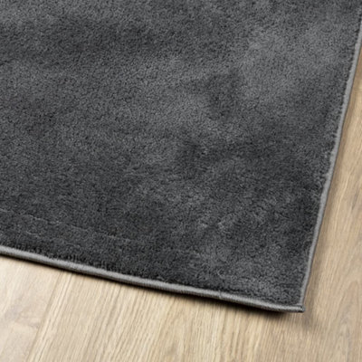Rug OVIEDO Short Pile Anthracite 300x400 cm - 4
