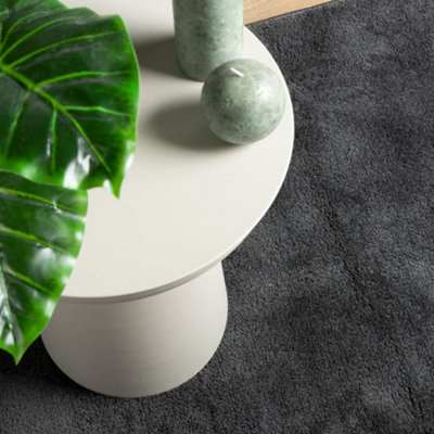 Rug OVIEDO Short Pile Anthracite 300x400 cm - 7