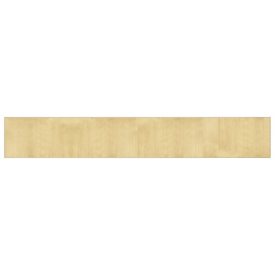 Rug Rectangular Light Natural60x400 cm Bamboo