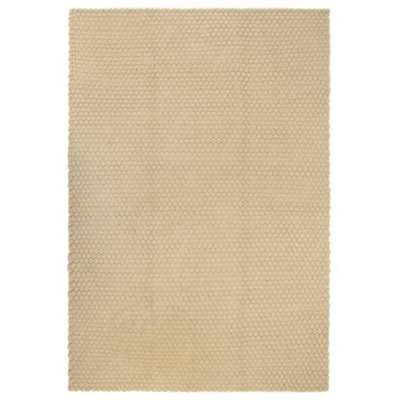 Rug Rectangular Natural 160x230 cm Cotton