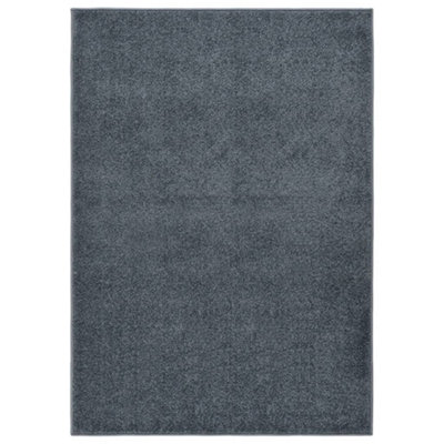 Rug Short Pile 240x340 cm Anthracite