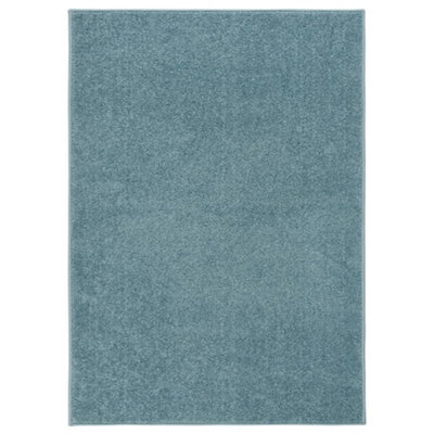 Rug Short Pile 240x340 cm Blue