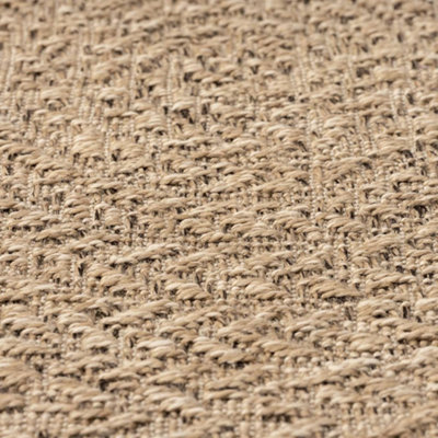 Rug ZIZUR 120 cm Jute Look Indoor and Outdoor