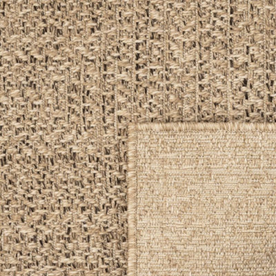 Rug ZIZUR 80x150 cm Jute Look Indoor and Outdoor