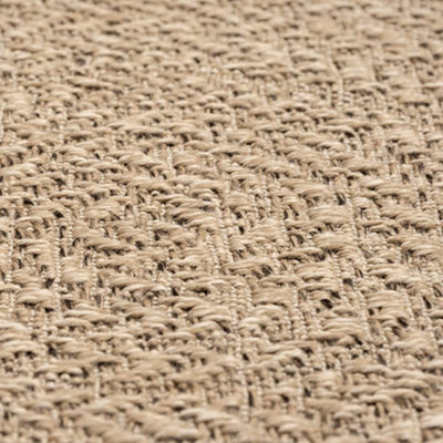 Rug ZIZUR 80x150 cm Jute Look Indoor and Outdoor