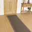 runrug Carpet Runner - Non-Slip Hallway Runner, 240cm x 66cm, Aztec, Light Brown