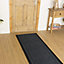 runrug Carpet Runner - Non-Slip Hallway Runner - 480cm x 66cm - Inca, Blue