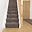 runrug Stair Carpet Runner - Non-Slip - 840cm x 80cm - Inca, Brown