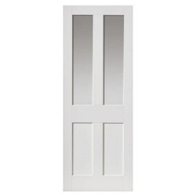 Rushmore White Clear Glazed Internal Door