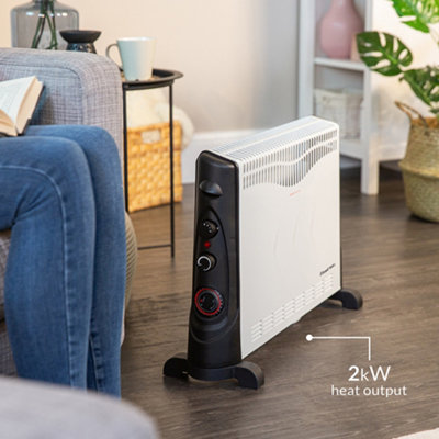 Russell Hobbs 2000W Convection Heater with Timer White RHCVH4002 - 5