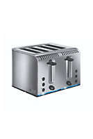 Russell Hobbs 20750 Buckingham Polished Stainless Steel 4-Slice Toaster