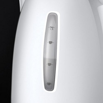 Russell Hobbs 21270 Textures Plastic Cordless White Kettle 1.7 Litre 3000W