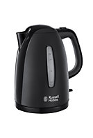 Russell Hobbs 21271 Textures Black Plastic Kettle 1.7 Litres