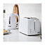 Russell Hobbs 21640 Textures 2 Slice 'Extra Wide-Slots' Toaster, 850W - White