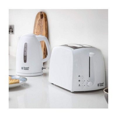 Russell hobbs white clearance toaster