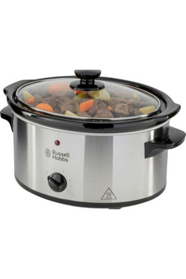 Russell Hobbs 23200 Stainless Steel Slow Cooker 3.5 Litre