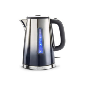 Russell Hobbs 25111 Eclipse Polished Stainless Steel & Midnight Blue Ombre Kettle 1.7 Litres