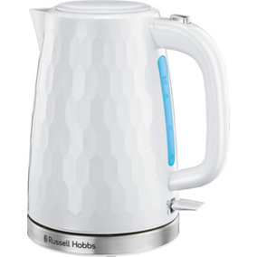 Russell Hobbs 26050 Honeycomb White Kettle