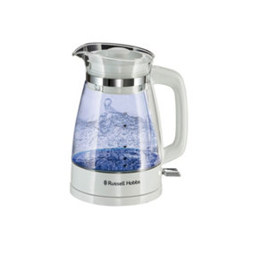 Russell Hobbs 26081 Classic Glass White Kettle 1.7 Litres
