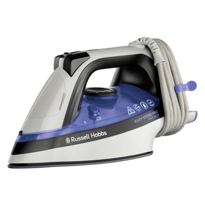 Russell hobbs 23770 wrap and deals clip easy store steam iron