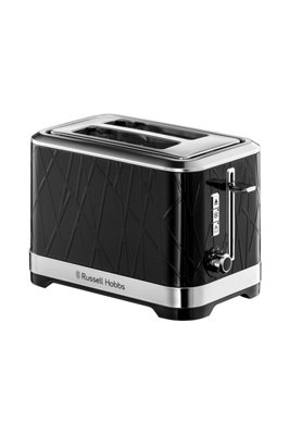 Russell Hobbs 28091 Structure Black 2Slice Toaster DIY at B&Q