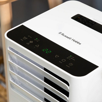 Russell Hobbs Air Conditioner 7000 BTU Dehumidifier & Air Cooler White Portable Unit RHPAC3001 - 8